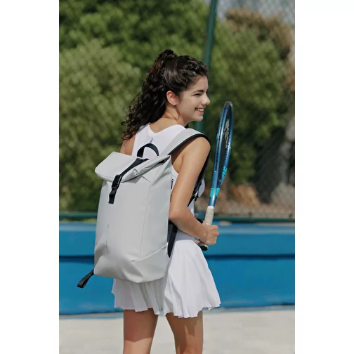 Urban sac à dos imperméable Flap-Top, blanc cassé, Image 6