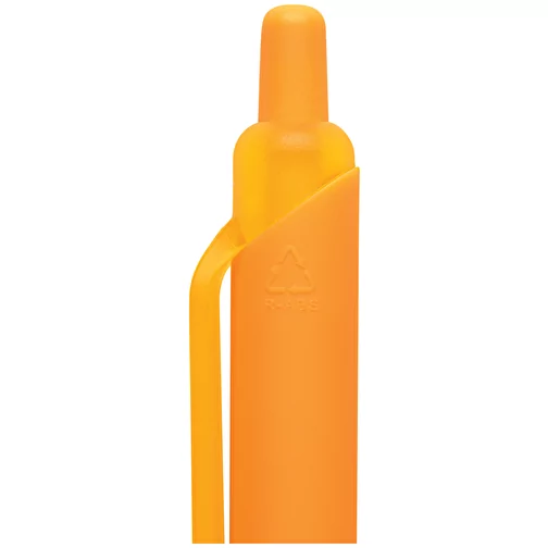 Stylet Tide Smooth Touch en ABS recyclé certifié GRS, orange, Image 4