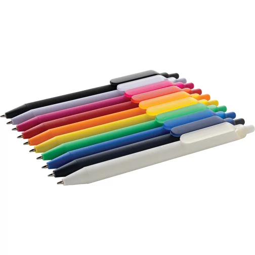 Stylet Tide Smooth Touch en ABS recyclé certifié GRS, jaune, Image 6