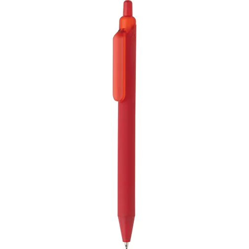 Stylet Tide Smooth Touch en ABS recyclé certifié GRS, rouge, Image 1