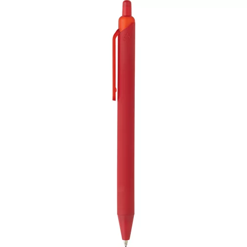 Stylet Tide Smooth Touch en ABS recyclé certifié GRS, rouge, Image 3
