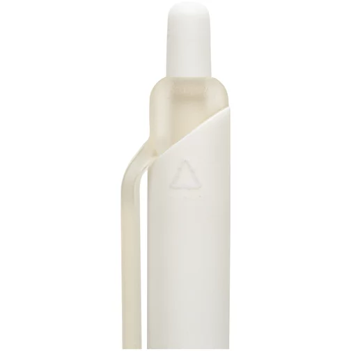 Stylet Tide Smooth Touch en ABS recyclé certifié GRS, blanc, Image 4