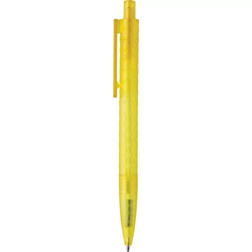 X3 Stylo Frosted en PC recyclé GRS, jaune, Image 3