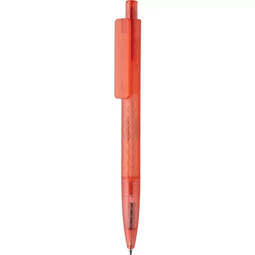 X3 Stylo Frosted en PC recyclé GRS, rouge, Image 1