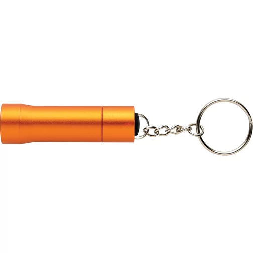 Lampe de poche porte-clés Flash en aluminium RCS rec., orange, Image 2