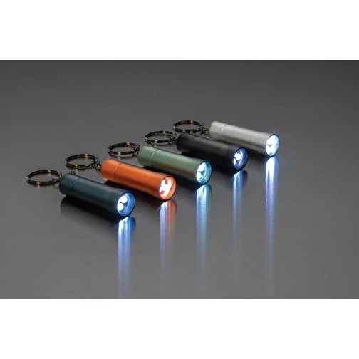 Lampe de poche porte-clés Flash en aluminium RCS rec., orange, Image 8
