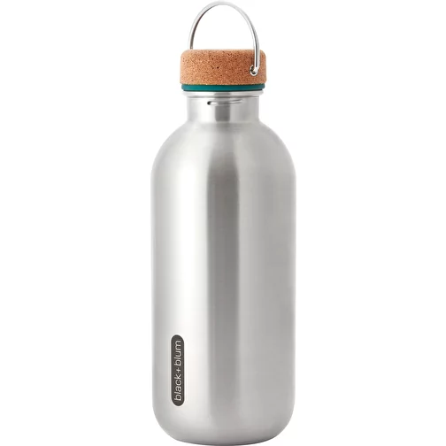 Black+Blum bouteille d\'eau en acier 600ml, turquoise, Image 1