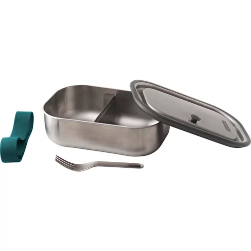 Black+Blum Stainless Steel Lunch Box grande, turquoise, Image 5