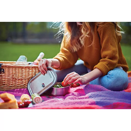 Black+Blum Stainless Steel Lunch Box grande, turquoise, Image 8