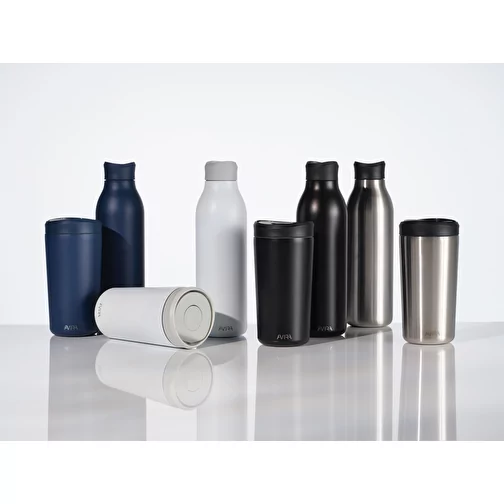 Avira Alix gobelet clic en acier RCS rec. 400ml, bleu marine, Image 9