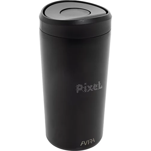 Avira Alix gobelet cliquable en acier RCS rec. 400ml, noir, Image 7