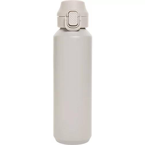Via RCS Re-Steel Bouteille de sport avec bouchon, 600ml, beige, Image 2