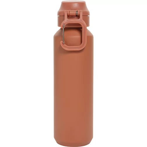 Via RCS Re-Steel Bouteille de sport avec bouchon, 600ml, orange, Image 4