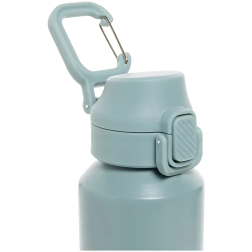 Via RCS Re-Steel Bouteille de sport avec bouchon, 600ml, vert, Image 7