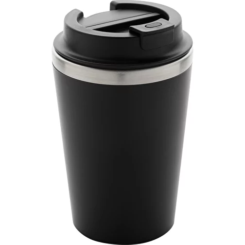 Gobelet Java 350ml double paroi en PP recyclé RCS, noir, Image 1