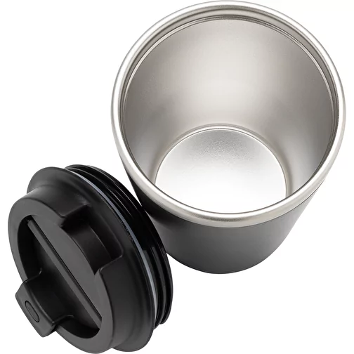 Gobelet Java 350ml double paroi en PP recyclé RCS, noir, Image 7