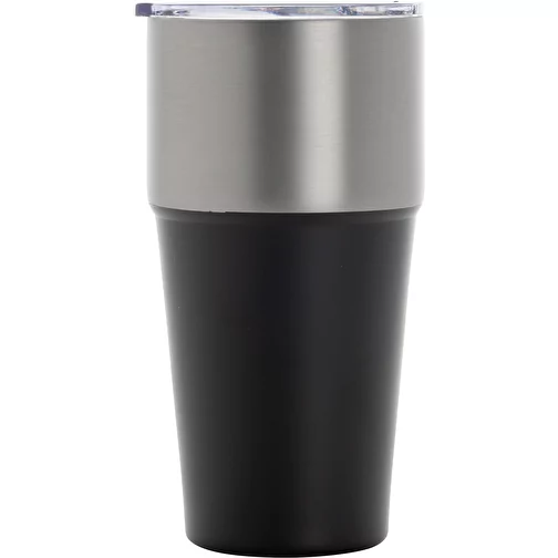 Gobelet Fluid en acier recyclé certifié RCS, 500ml, noir, Image 2