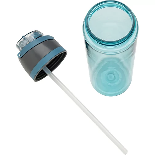 Bouteille d\'eau Omni Sip 800ml en RCS RPET, bleu, Image 8