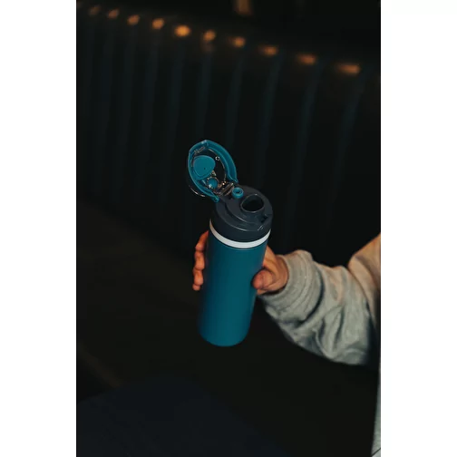 Bouteille refermable Omni Sip en RCS-reSteel, 700ml, bleu, Image 13