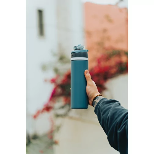Bouteille refermable Omni Sip en RCS-reSteel, 700ml, bleu, Image 19