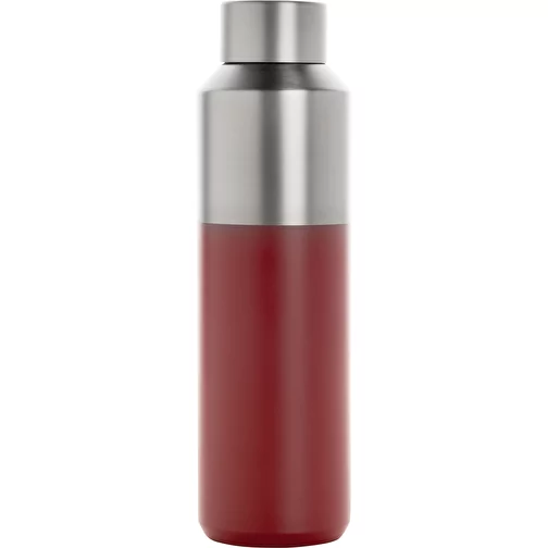 Bouteille de fluide en acier recyclé certifié RCS, 600ml, rouge, Image 2