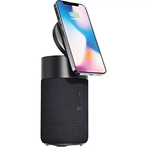 Urban Vitamin Anaheim RCS recyclé 10W Speaker,15W Charger, noir, Image 3