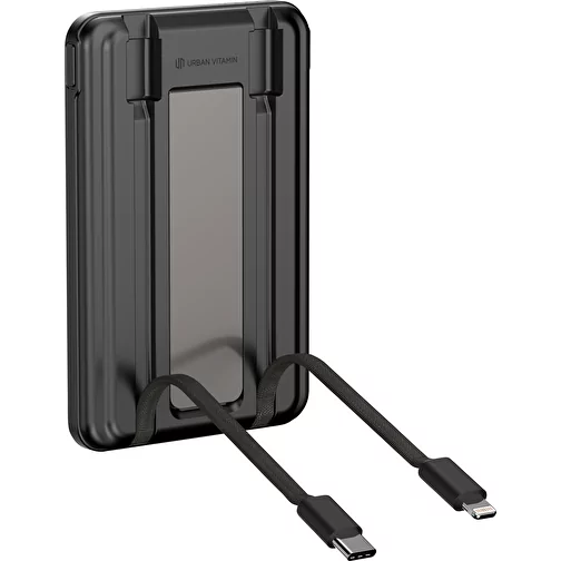 Urban Vitamin Redwood 5-in-1 5.000mAh 20W PD magn. powerbank, noir, Image 17