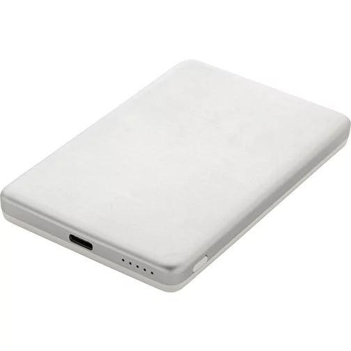 Orion 5.000mAh 5W powerbank magnétique en RCS rec. alu, argenté, Image 1