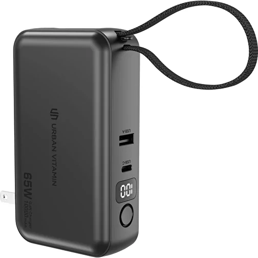 Urban Vitamin Eureka RCS chargeur hybride recyclé 65W, noir, Image 5
