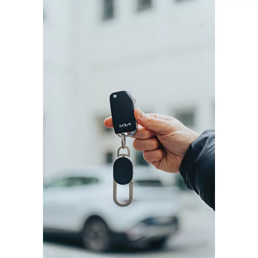 Porte-clés Keyfinder avec localisation mondiale et USB-C, noir, Image 10