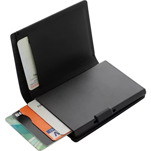 Seekcard RCS rPolyester Étui pour cartes avec localisation mondiale, noir, Image 6