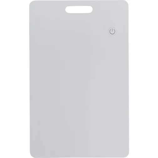 Carte de suivi ultra-mince rechargeable Findit RCS rABS, blanche, Image 2