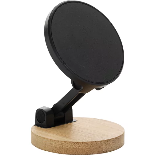 Support de téléphone Magmount en plastique RCS rec. et bambou, noir, Image 1