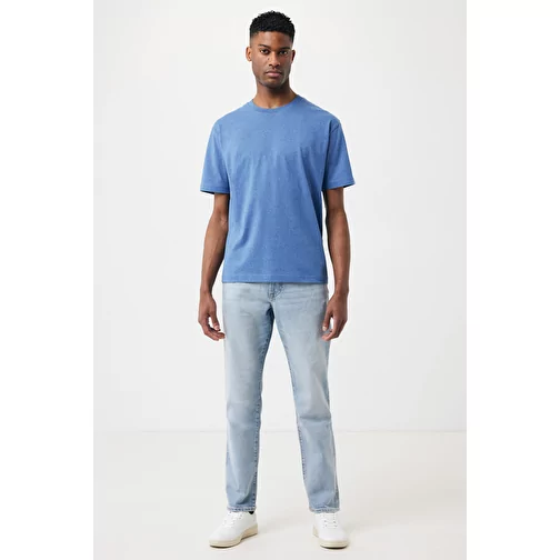 Iqoniq Teide T-shirt en coton recyclé, heather blue, Image 9
