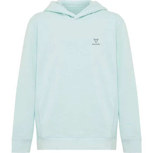 Iqoniq Yengo KidsHoodie avec poches latérales en coton rec., crushed mint, Image 3