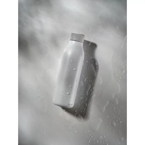 Bouteille d\'eau Avira Alok 600ml en acier RCS rec. 360, blanc, Image 12