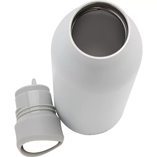 Bouteille d\'eau Avira Alok 600ml en acier RCS rec. 360, blanc, Image 5