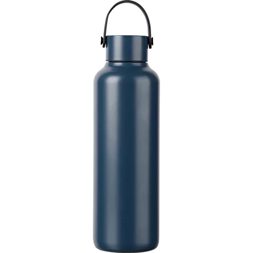 VINGA Baltimore RCS recycl. Bouteille en acier inoxydable 600ml, bleu marine, Image 1
