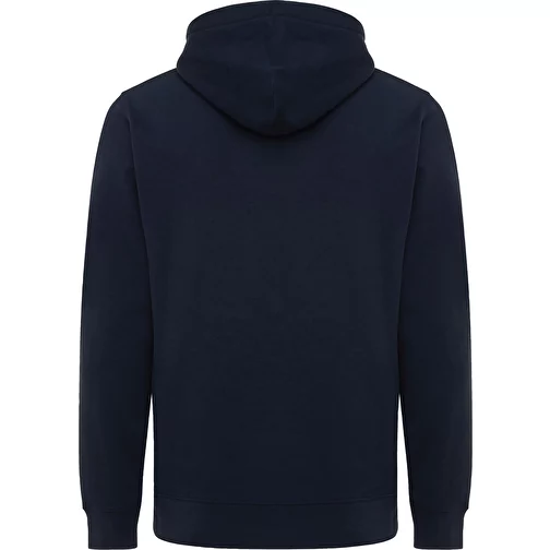 Iqoniq Yengo Hoodie avec poches latérales en rec. coton, bleu marine, Image 2