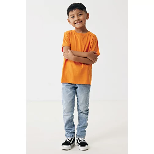 Iqoniq Koli Kids T-shirt en coton recyclé, orange, Image 7