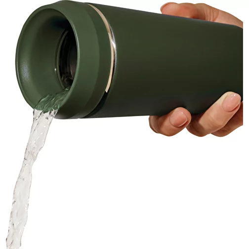 Gobelet Topl en acier rec. avec couvercle 360 degrés 354ml, vert, Image 3