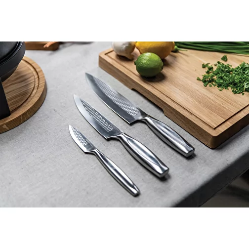 BOSKA Couteau de cuisine Monaco+, set de 3, acier, Image 2