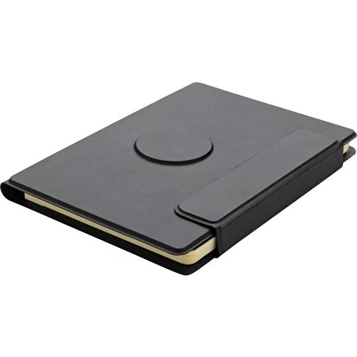 Portefeuille magnétique Stuart A5 en rPU certifié RCS, noir, Image 5