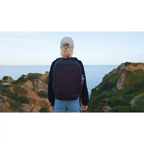 Swiss Peak AwareT Edin Sac à dos 100% RPET pour ordinateur portable 15,6', noir, Image 12