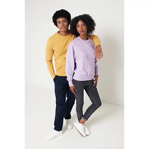 Sweat col rond Iqoniq Zion en coton recyclé, ochre yellow, Image 15