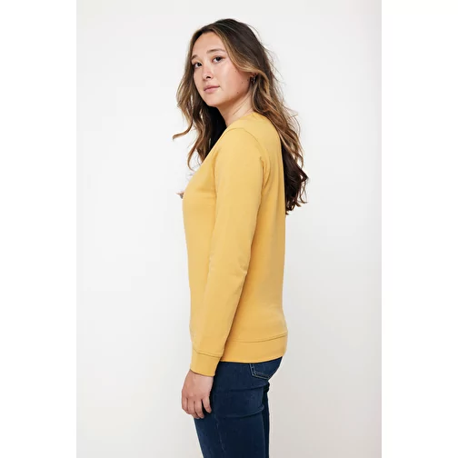 Sweat col rond Iqoniq Zion en coton recyclé, ochre yellow, Image 9
