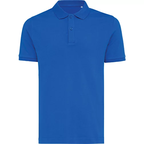 Polo piqué Iqoniq Yosemite en coton recyclé, bleu roi, Image 1