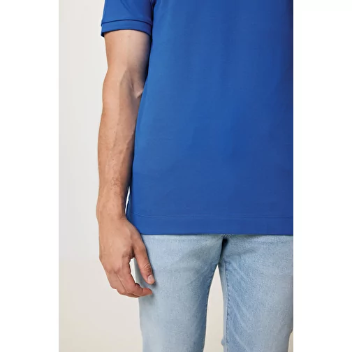 Polo piqué Iqoniq Yosemite en coton recyclé, bleu roi, Image 19