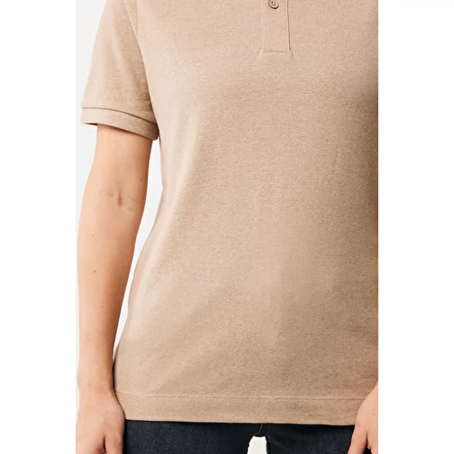 Polo piqué Iqoniq Yosemite en coton recyclé, heather brown, Image 13