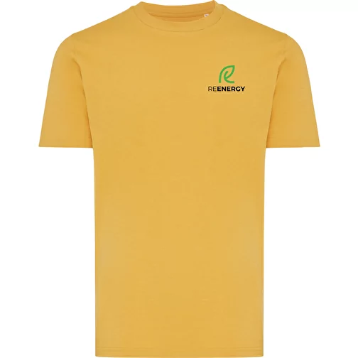 Iqoniq Brett T-shirt en coton recyclé, ochre yellow, Image 3